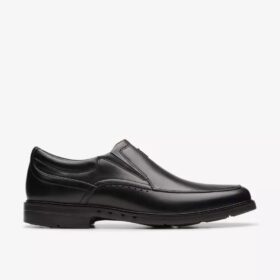 Mocassini da uomo Un Kendric Go in pelle nera | Clark’s