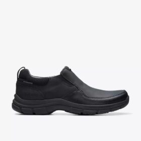 Mocassini da uomo Walpath Step in pelle nera