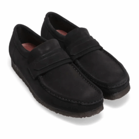 Mocassini Wallabee in pelle scamosciata “Black” 26172503
