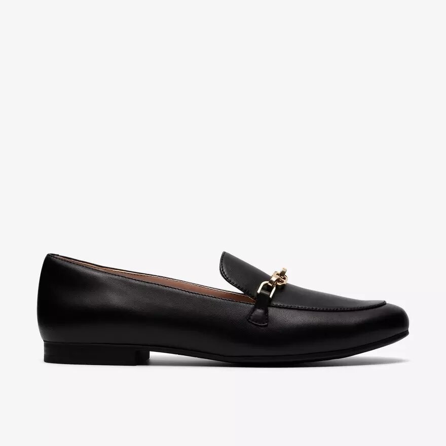 Mocassino da donna Tamna Iris in pelle nera Mocassino da donna Tamna Iris in pelle nera