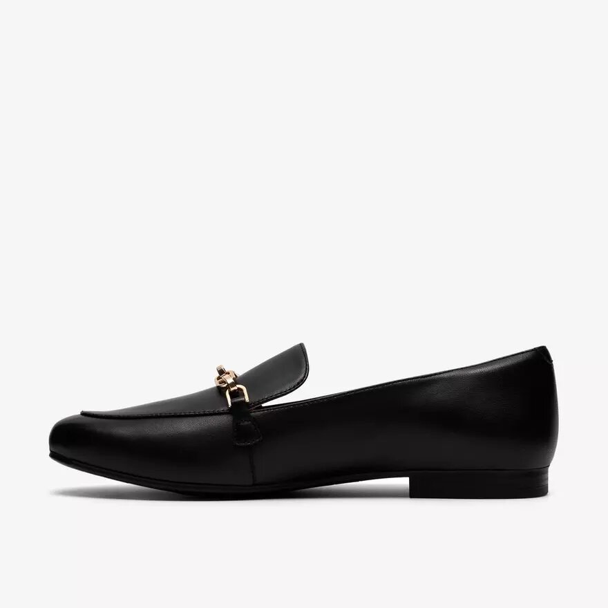 Mocassino da donna Tamna Iris in pelle nera Mocassino da donna Tamna Iris in pelle nera