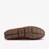 Mocassino da guida da uomo Markman Plain in pelle marrone chiaro