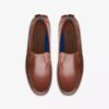 Mocassino da guida da uomo Markman Plain in pelle marrone chiaro