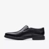 Mocassino da uomo Dresslite Step in pelle nera Mocassino da uomo Dresslite Step in pelle nera