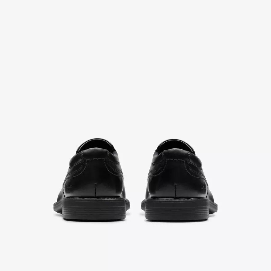 Mocassino da uomo Dresslite Step in pelle nera Mocassino da uomo Dresslite Step in pelle nera