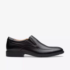 Mocassino da uomo Eldredge Step in pelle nera