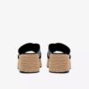 Mule da donna Tessiah 2 con zeppe in pelle nera Mule da donna Tessiah 2 con zeppe in pelle nera