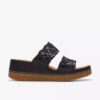 Mule Kassanda da donna, modello combinato nero Mule Kassanda da donna, modello combinato nero
