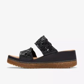 Mule Kassanda da donna, modello combinato nero
