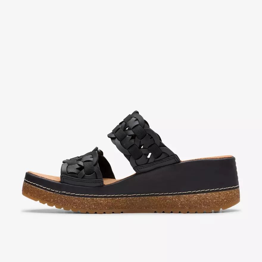 Mule Kassanda da donna, modello combinato nero Mule Kassanda da donna, modello combinato nero