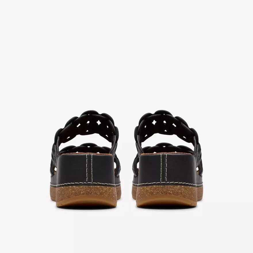Mule Kassanda da donna, modello combinato nero Mule Kassanda da donna, modello combinato nero