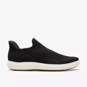 Nalle Step da donna: slip-on in maglia nera