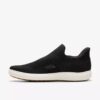 Nalle Step da donna: slip-on in maglia nera Nalle Step da donna: slip-on in maglia nera