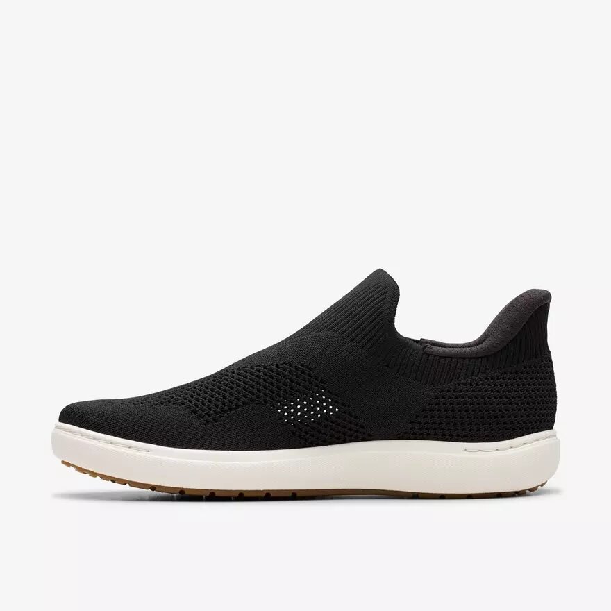 Nalle Step da donna: slip-on in maglia nera Nalle Step da donna: slip-on in maglia nera