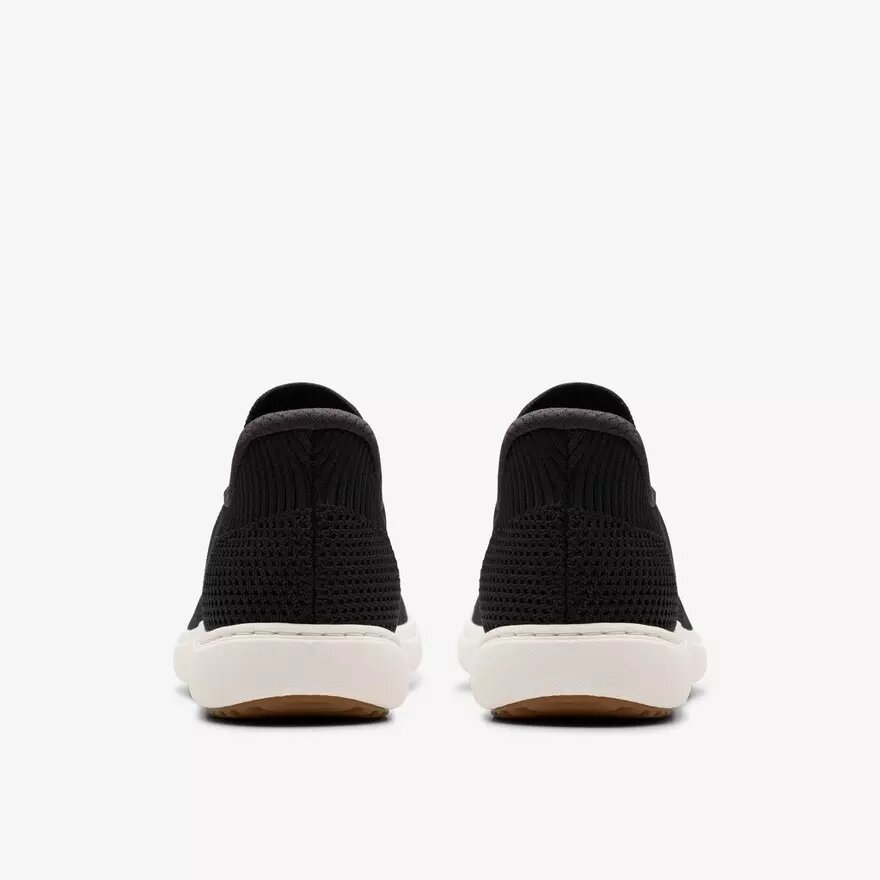 Nalle Step da donna: slip-on in maglia nera Nalle Step da donna: slip-on in maglia nera