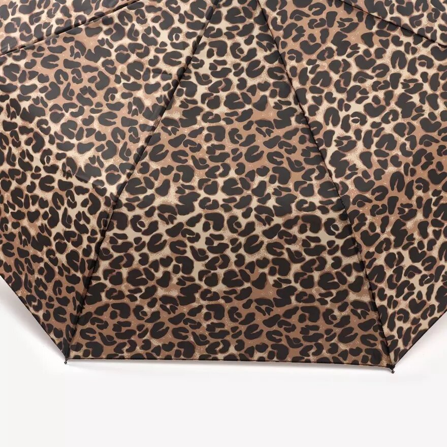 Ombrello da donna con stampa leopardata Ombrello da donna con stampa leopardata