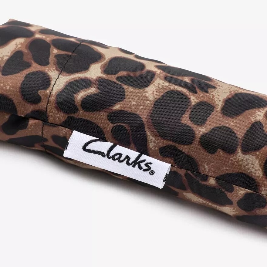 Ombrello da donna con stampa leopardata Ombrello da donna con stampa leopardata