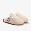 Pantofole da donna Cory Buckle color kaki Pantofole da donna Cory Buckle color kaki