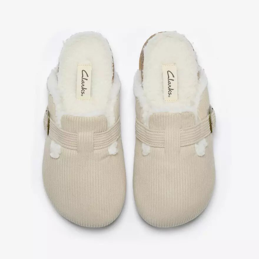 Pantofole da donna Cory Buckle color kaki Pantofole da donna Cory Buckle color kaki