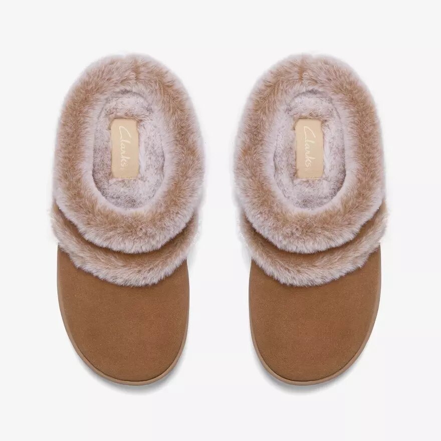 Pantofole da donna Sklyar Rhode color cognac Pantofole da donna Sklyar Rhode color cognac