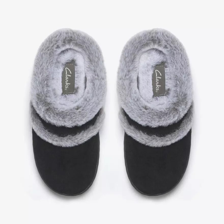 Pantofole da donna Sklyar Rhode nere Pantofole da donna Sklyar Rhode nere