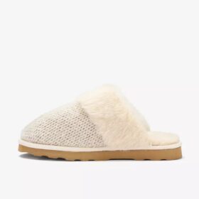 Pantofole da donna Stockinette color kaki