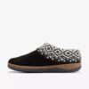 Pantofole da donna Willowdean in maglia nera Pantofole da donna Willowdean in maglia nera