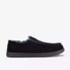 Pantofole da uomo Gorstan Step nere Pantofole da uomo Gorstan Step nere