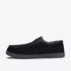 Pantofole da uomo Gorstan Step nere Pantofole da uomo Gorstan Step nere