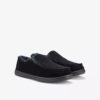 Pantofole da uomo Gorstan Step nere Pantofole da uomo Gorstan Step nere