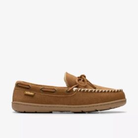 Pantofole da uomo Michel Rise color cognac