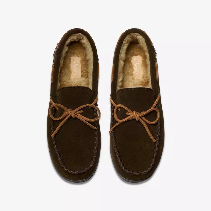 Pantofole da uomo Michel Rise marroni Pantofole da uomo Michel Rise marroni