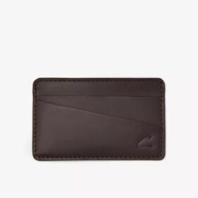 Portacarte da uomo Buff Waxy marrone (USA)