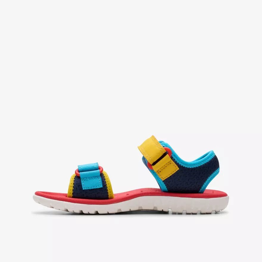Sandali bassi da bambino Surfing Ace con stampa blu navy Sandali bassi da bambino Surfing Ace con stampa blu navy