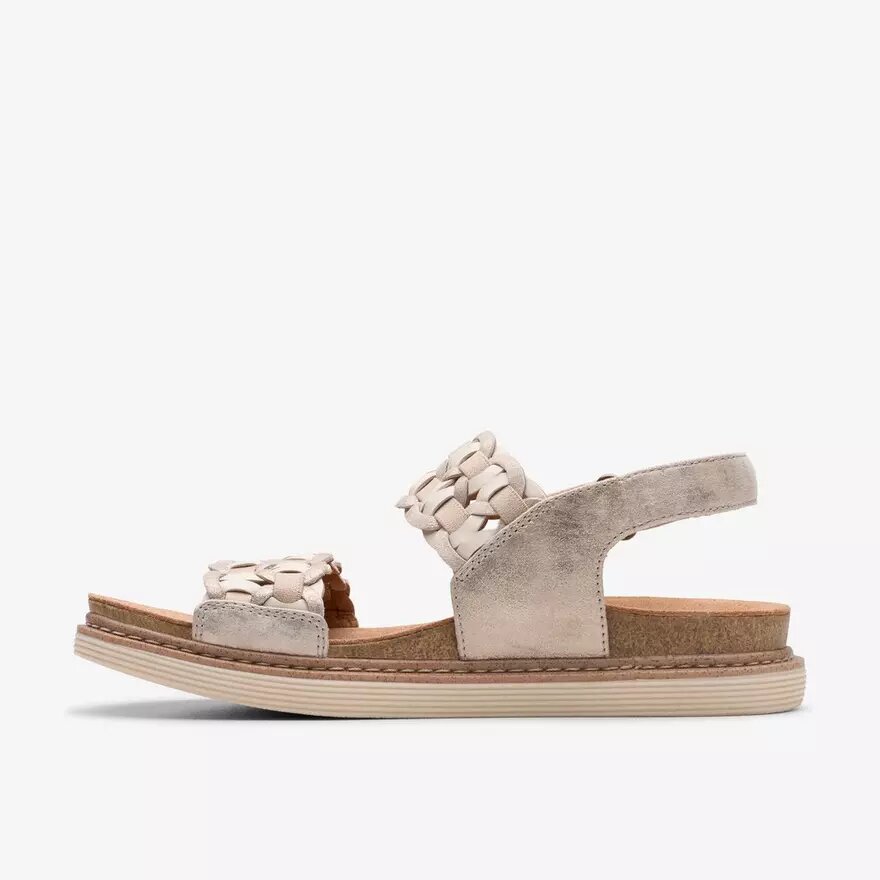 Sandali bassi da donna Arwell Glide con combinazioni metallizzate Sandali bassi da donna Arwell Glide con combinazioni metallizzate