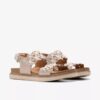 Sandali bassi da donna Arwell Glide con combinazioni metallizzate Sandali bassi da donna Arwell Glide con combinazioni metallizzate