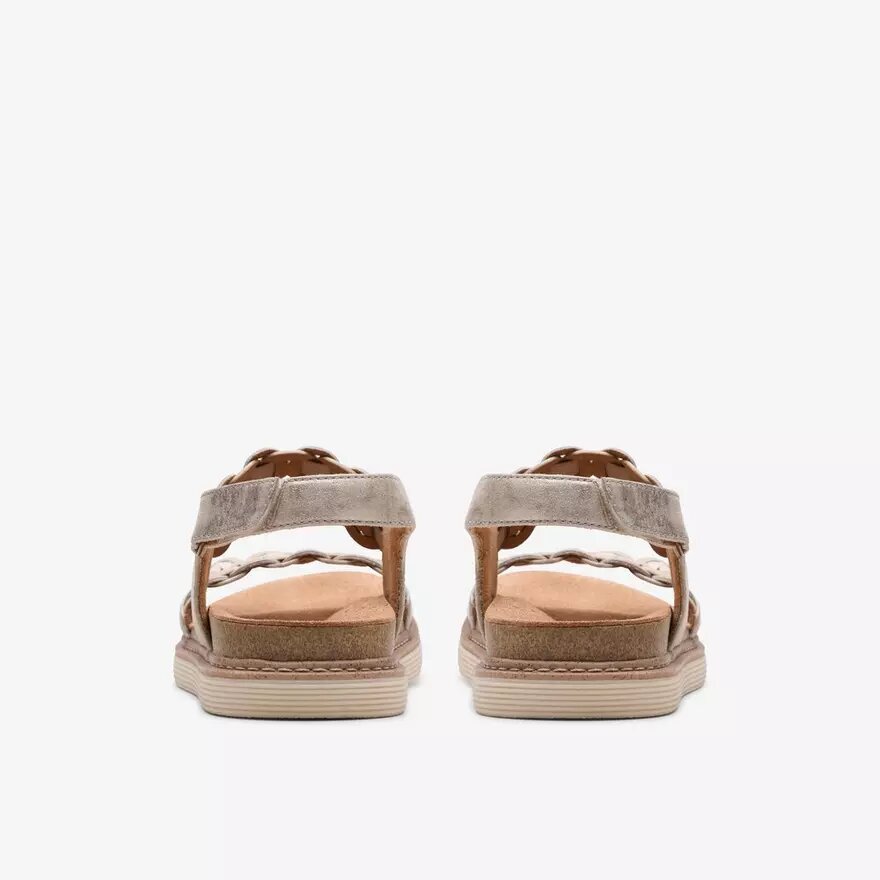 Sandali bassi da donna Arwell Glide con combinazioni metallizzate Sandali bassi da donna Arwell Glide con combinazioni metallizzate