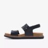 Sandali bassi da donna Arwell Glide neri Sandali bassi da donna Arwell Glide neri