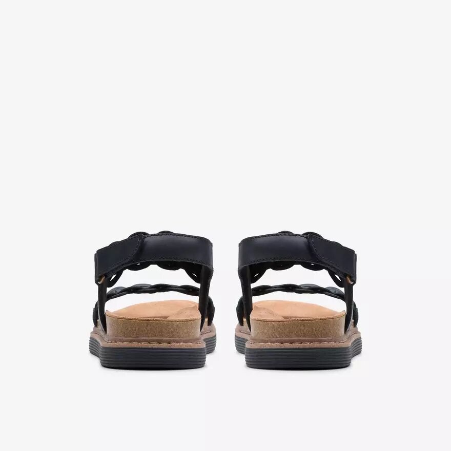 Sandali bassi da donna Arwell Glide neri Sandali bassi da donna Arwell Glide neri
