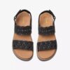 Sandali bassi da donna Arwell Glide neri Sandali bassi da donna Arwell Glide neri