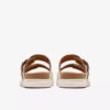 Sandali bassi da donna Arwell Step in pelle color crema Sandali bassi da donna Arwell Step in pelle color crema