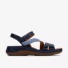 Sandali bassi da donna Cecily Mix blu combinati Sandali bassi da donna Cecily Mix blu combinati