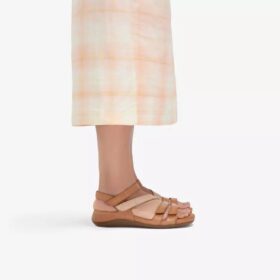 Sandali bassi da donna Cecily Mix in combinazione di colori beige Sandali bassi da donna Cecily Mix in combinazione di colori beige