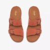 Sandali bassi da donna Cecily Step arancione bruciato Sandali bassi da donna Cecily Step arancione bruciato