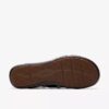 Sandali bassi da donna Kitly Ave in pelle blu navy Sandali bassi da donna Kitly Ave in pelle blu navy