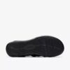 Sandali bassi da donna Kitly Ave in pelle nera Sandali bassi da donna Kitly Ave in pelle nera