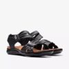 Sandali bassi da donna Kitly Ave in pelle nera Sandali bassi da donna Kitly Ave in pelle nera