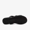 Sandali bassi da donna Kitly Pearl in vernice nera