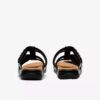 Sandali bassi da donna Kitly Pearl in vernice nera