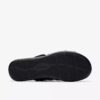 Sandali bassi da donna Kitly Slide in pelle nera Sandali bassi da donna Kitly Slide in pelle nera